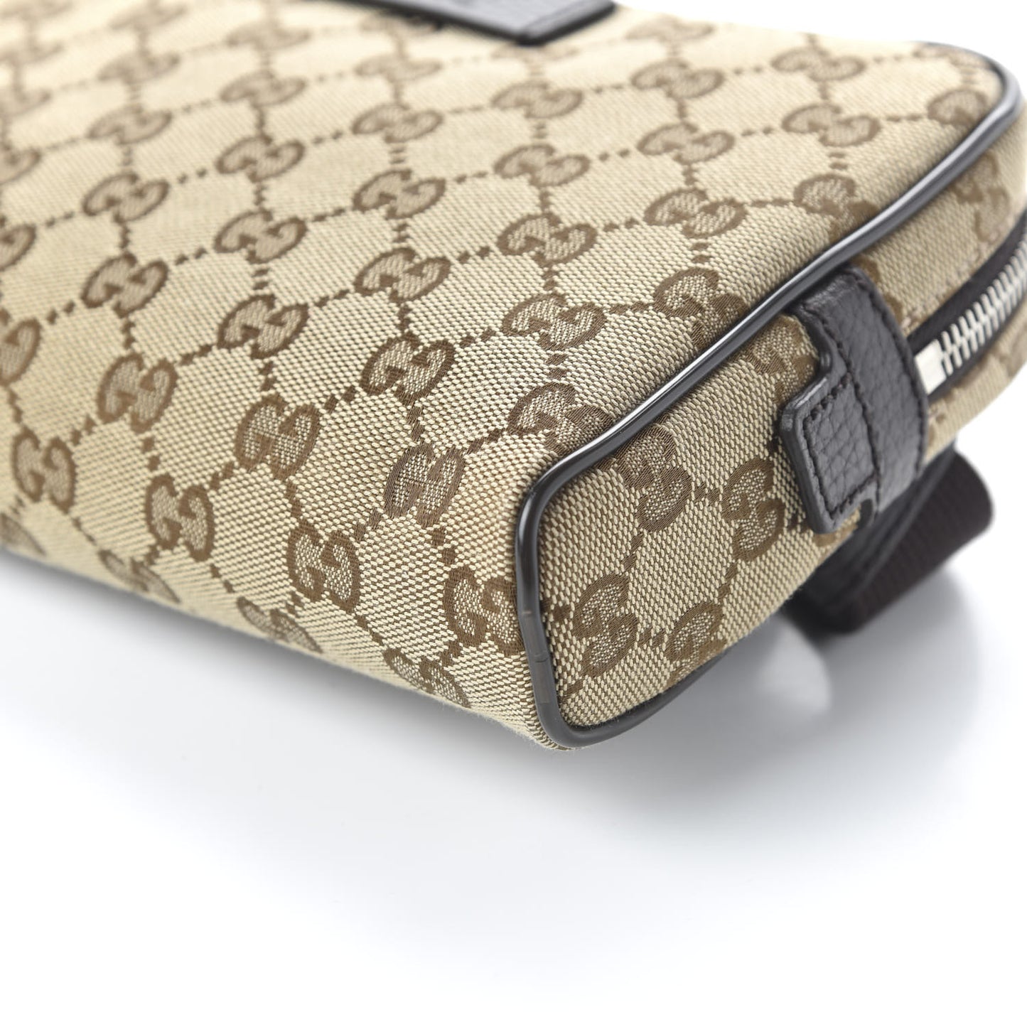 Monogram Belt Bag Dark Brown