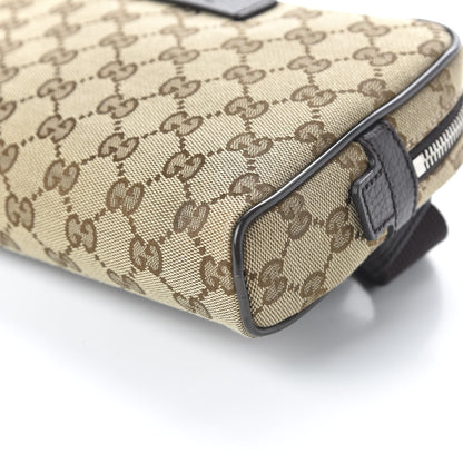 Gucci Monogram Belt Bag Dark Brown 7 of 10