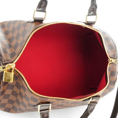 Louis Vuitton Damier Ebene Speedy Bandouliere 35 6 of 8
