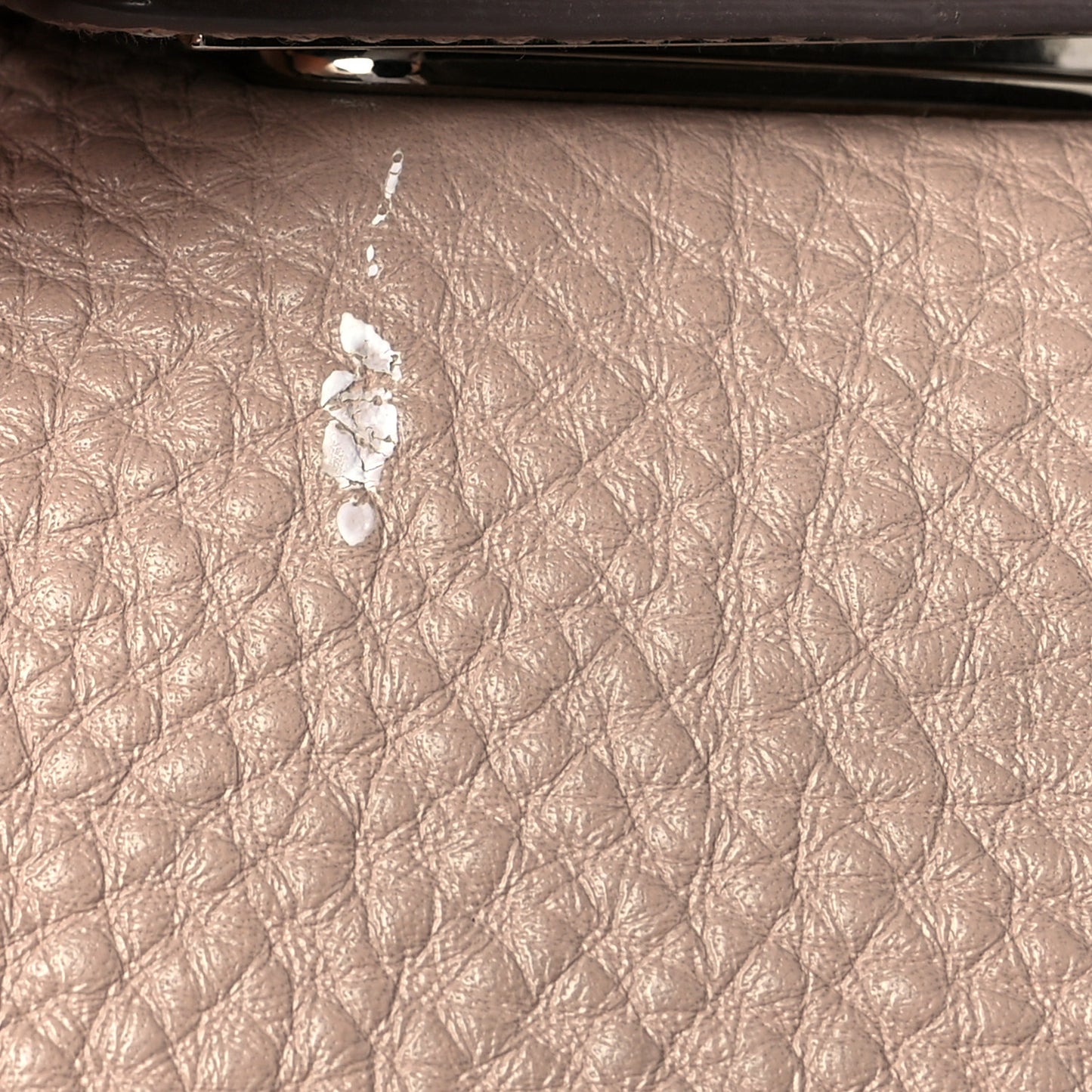 Calfskin Fanisa Gancini Hobo Beige