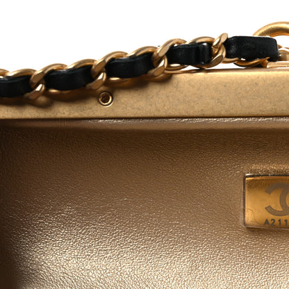 Chanel Lambskin Quilted Kisslock Flap Black 7 of 11