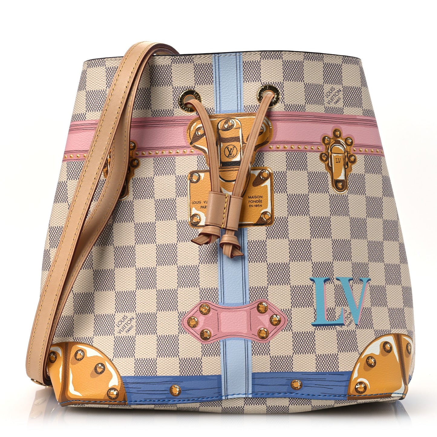Damier Azur Summer Trunks Neonoe