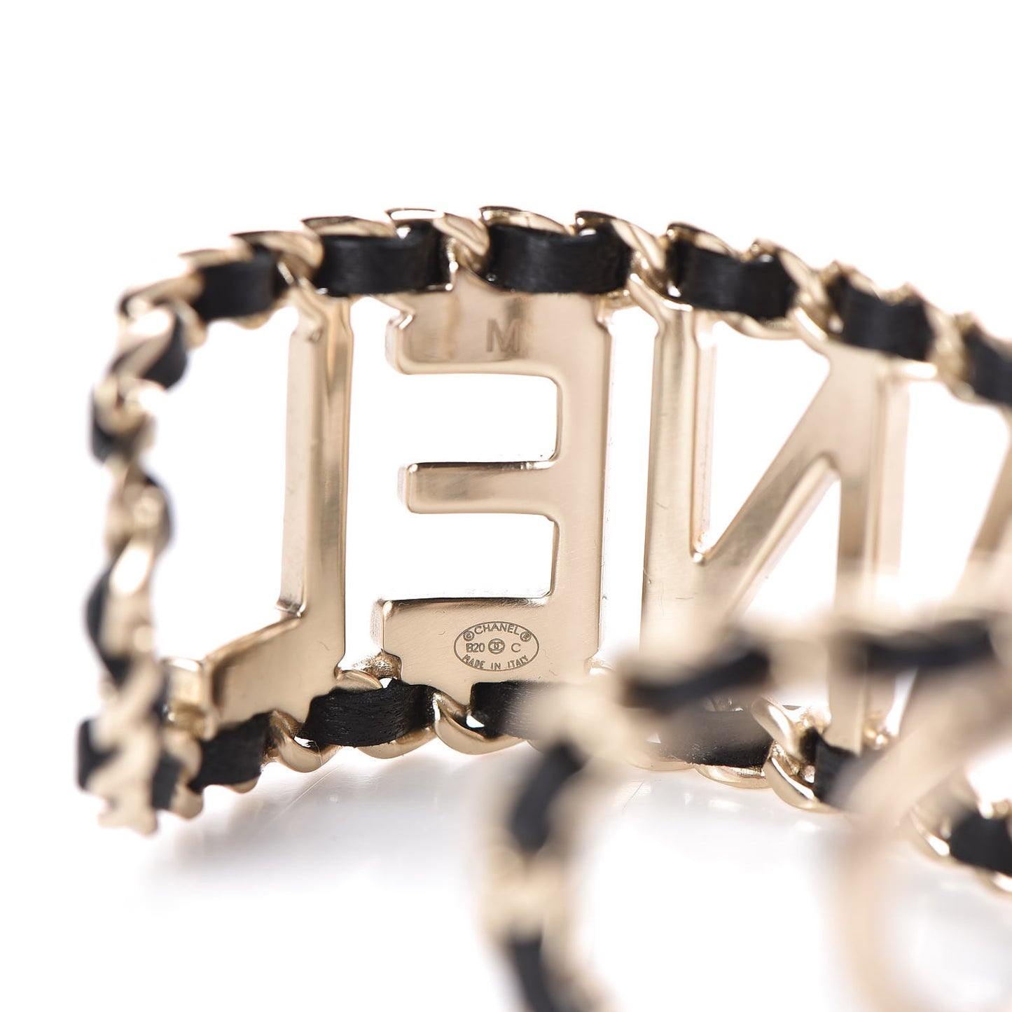 Lambskin Chain Vintage Allure Bracelet Gold
