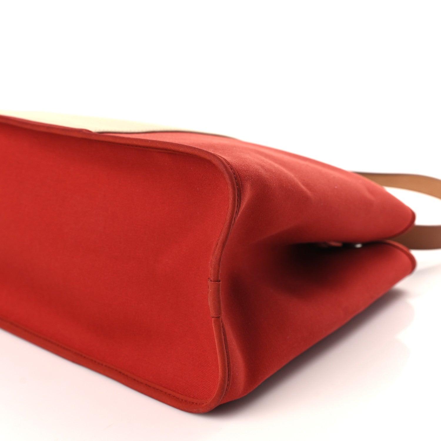 Hermes Toile Cabag 39 Rouge Grenat 9 of 10