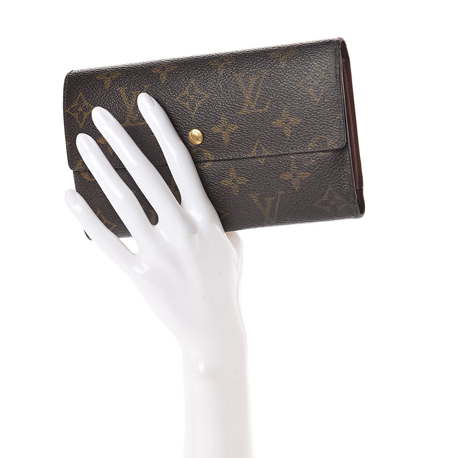 Louis Vuitton Monogram Porte Tresor International Wallet 2 of 9