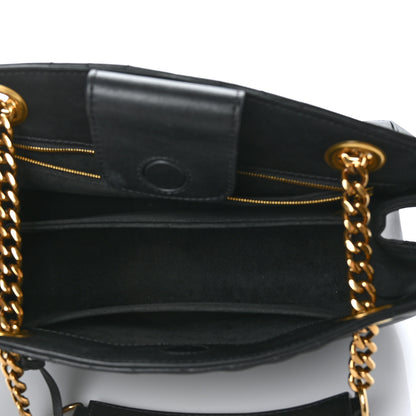 Louis Vuitton Calfskin New Wave Chain Tote Black 5 of 8