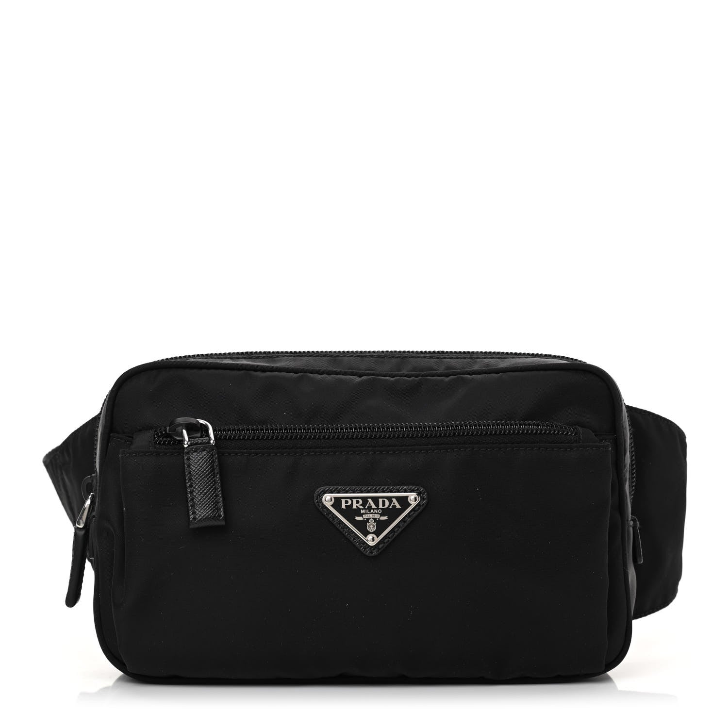 Prada Re-Nylon Saffiano Belt Bag Black 1 of 24