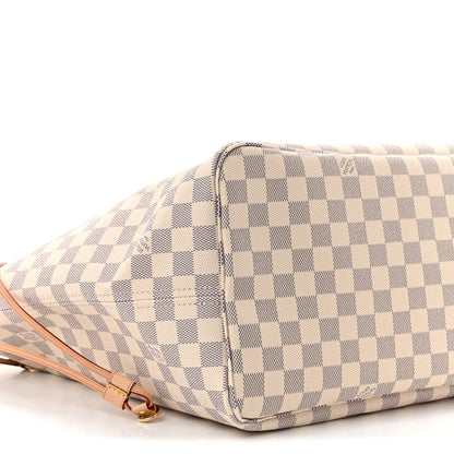 Louis Vuitton Damier Azur Neo Neverfull GM Rose Ballerine 9 of 10
