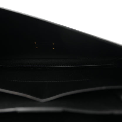 Louis Vuitton Epi Serviette Fermoir Briefcase Black 4 of 11