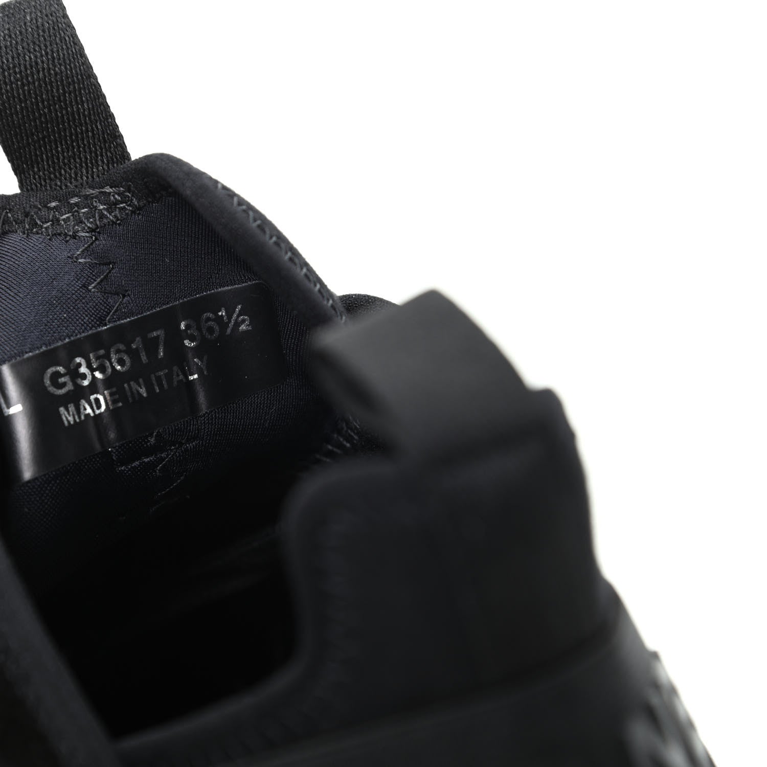 Chanel Velvet Calfskin Mixed Fibers CC Sneakers 36.5 Black 10 of 11