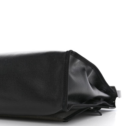 Hermes Toile H Berline Vache Hunter Herbag Zip PM 31 Black Ecru 10 of 12
