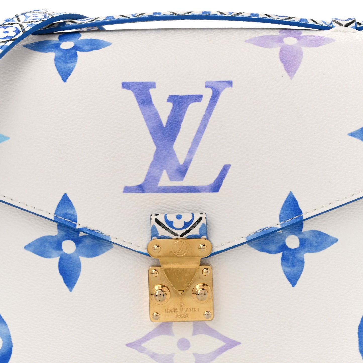 Monogram Giant By The Pool Pochette Metis MM Blue