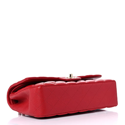 Chanel Caviar Quilted Medium Double Flap Red 4 of 10