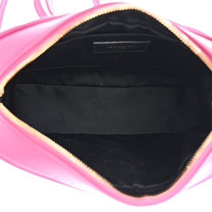 Saint Laurent Suede Matelasse Monogram Lou Camera Bag Rose 5 of 11