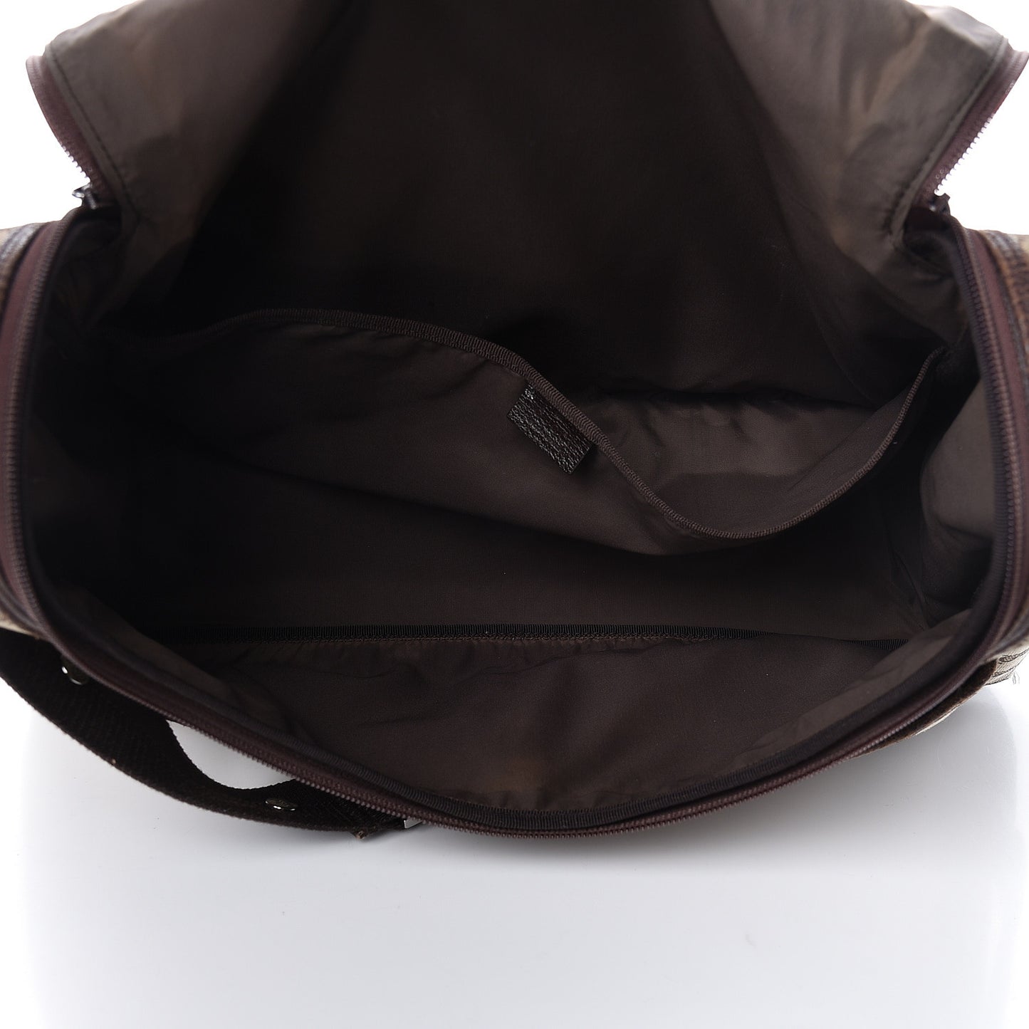 Monogram Natural Pigskin Large Diaper Bag Beige Ebony Cocoa Dark Chocolate