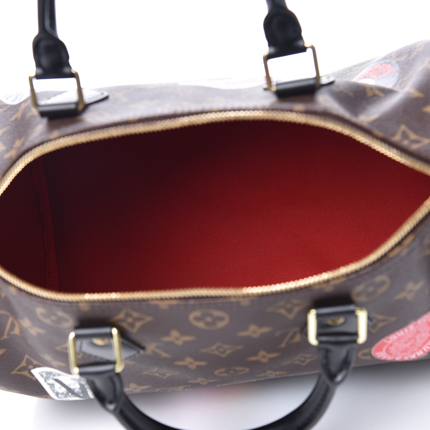 Louis Vuitton Monogram My World Tour Speedy Bandouliere 30 Black 5 of 10