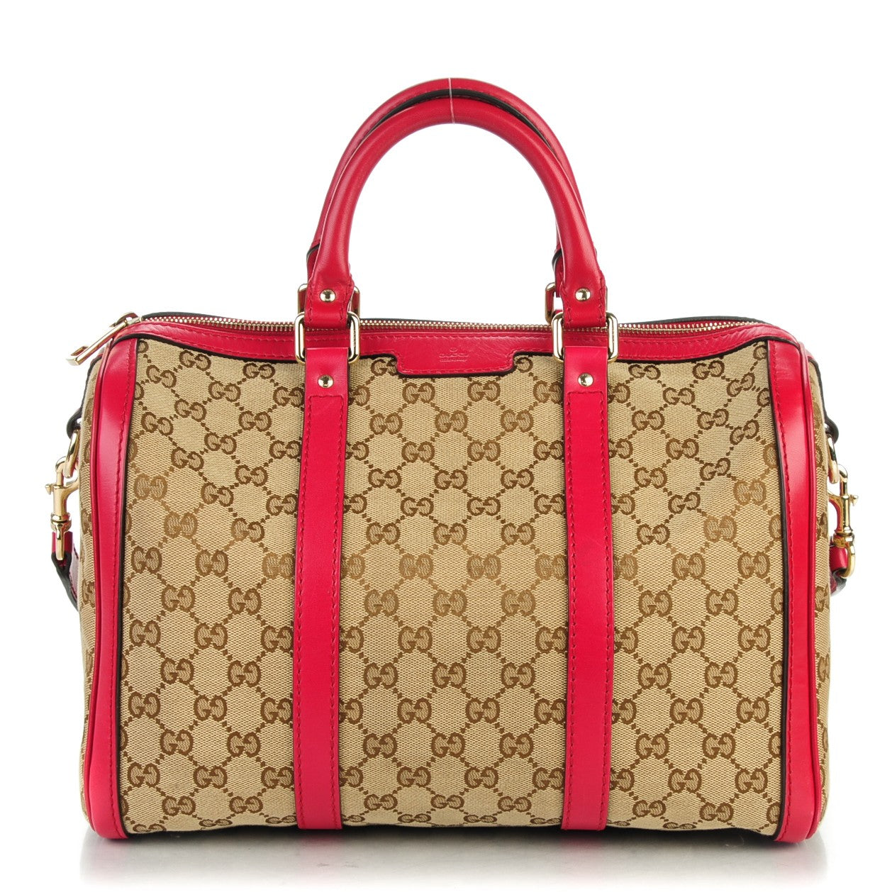 Monogram Medium Joy Boston Beige Red