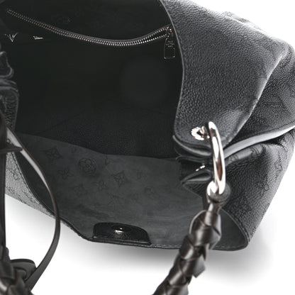 Louis Vuitton Mahina Carmel Hobo Black 5 of 9