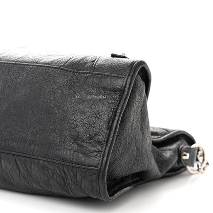 Balenciaga Agneau Classic Silver Hardware City Black 10 of 14
