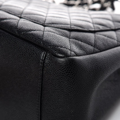 Chanel Caviar Quilted Grand Shopping Tote GST Black 11 of 13