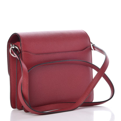 Hermes Evercolor Mini Sac Roulis Rouge Grenat 3 of 8