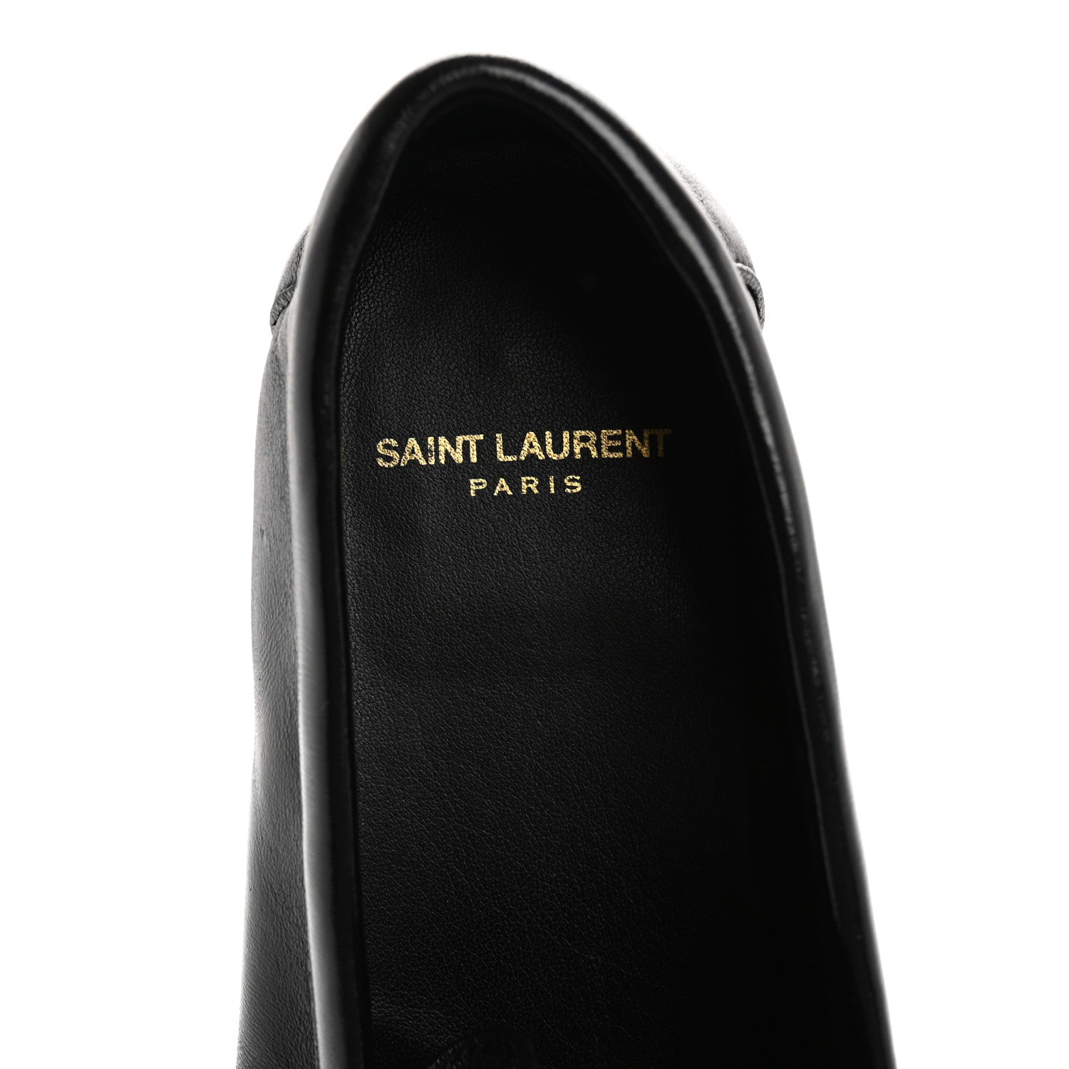 Saint Laurent Nappa Sugar Le Loafer 15 Penny Slippers 40.5 Black 7 of 10