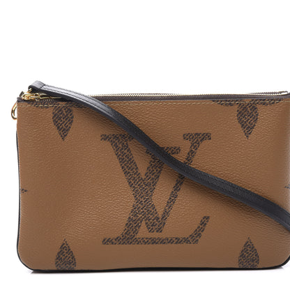 Louis Vuitton Reverse Monogram Giant Double Zip Pochette 4 of 11