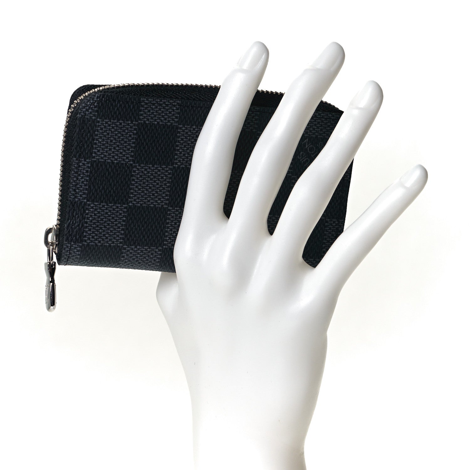 Louis Vuitton Damier Graphite Zippy Coin Purse Vertical 2 of 7