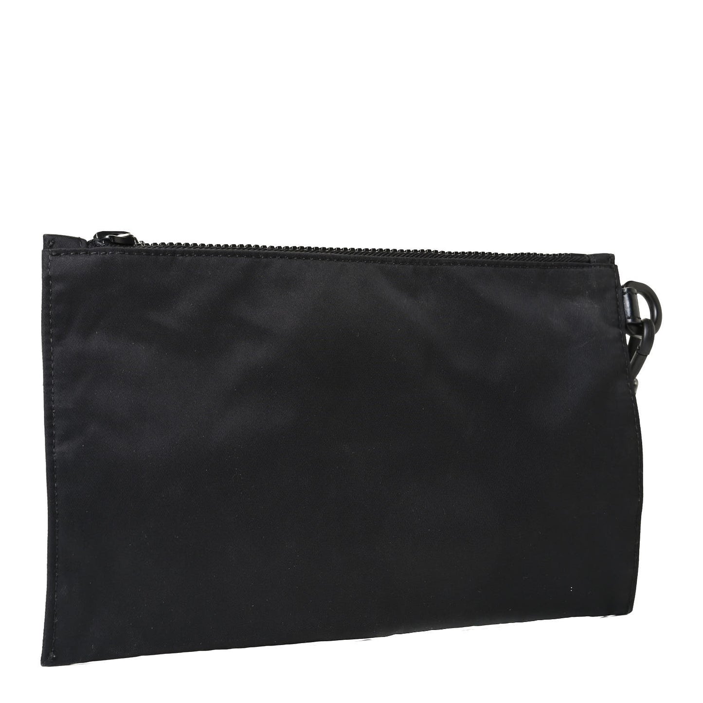Nylon Medusa Wrist Pouch Black