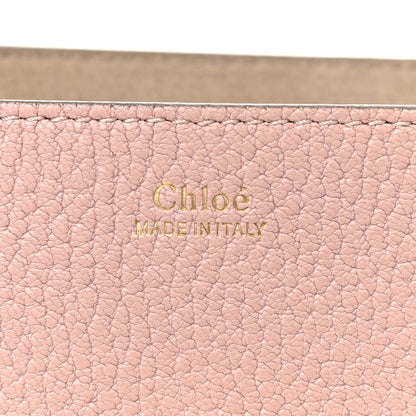 Chloe Grained Lambskin Mini Drew Shoulder Bag Cement Pink 6 of 9