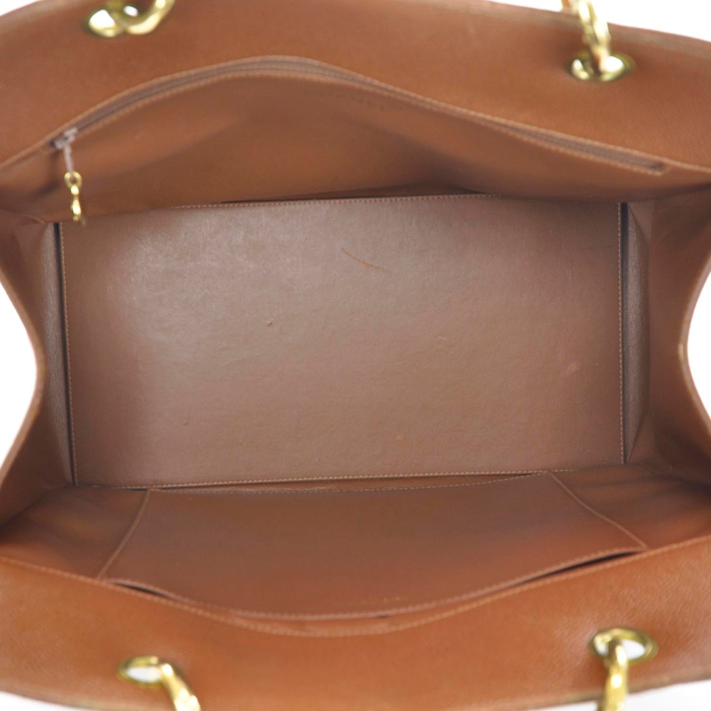 Caviar Quilted Timeless CC Tote Brown