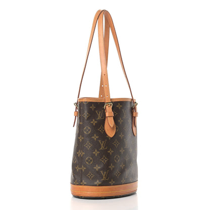 Louis Vuitton Monogram Petit Bucket 23 3 of 16