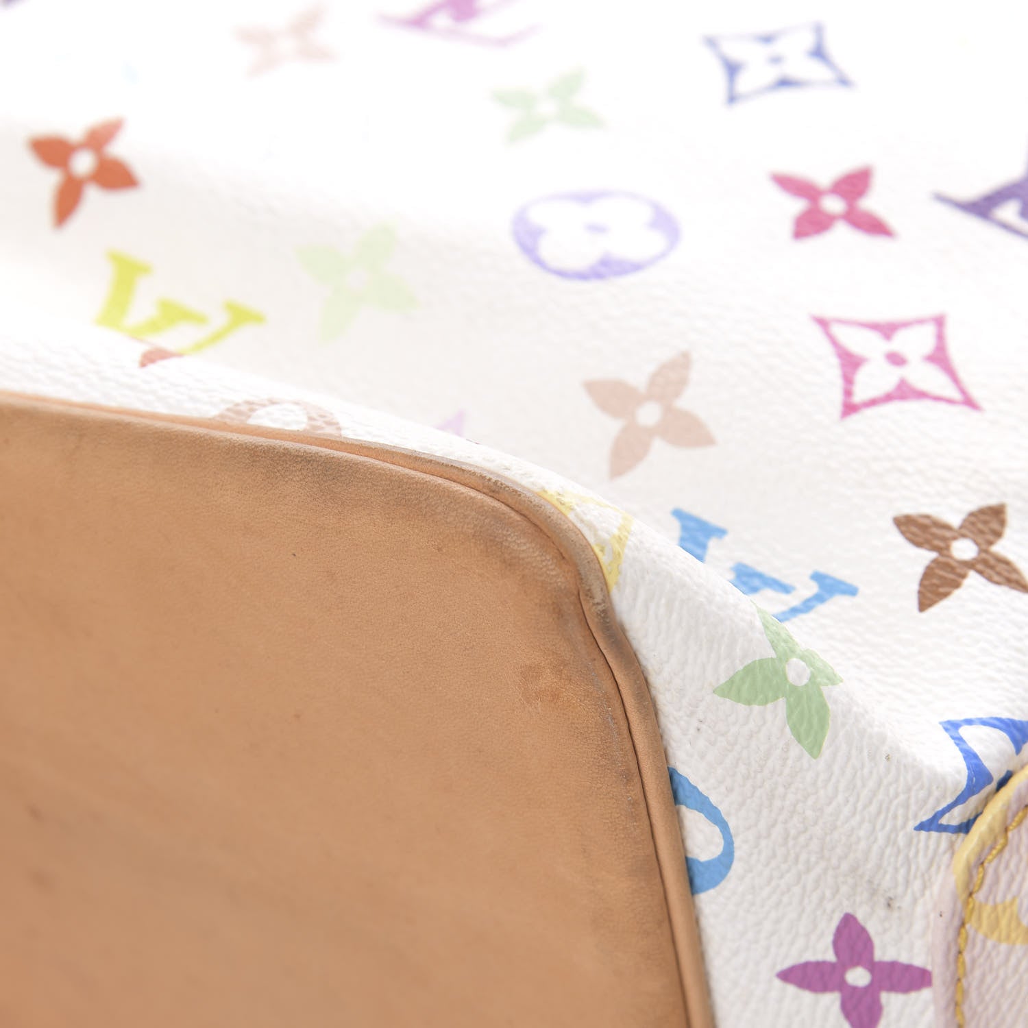 Louis Vuitton Monogram Multicolor Petit Noe White 10 of 17