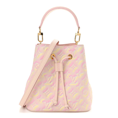 Louis Vuitton Empreinte Monogram Summer Stardust Neonoe BB Pink 1 of 11