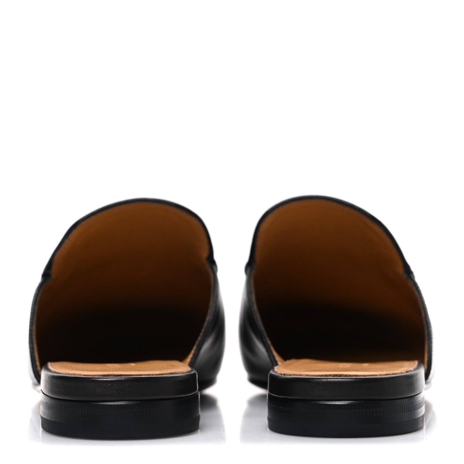 Gucci Calfskin Womens Princetown Slippers 36.5 Black 6 of 11