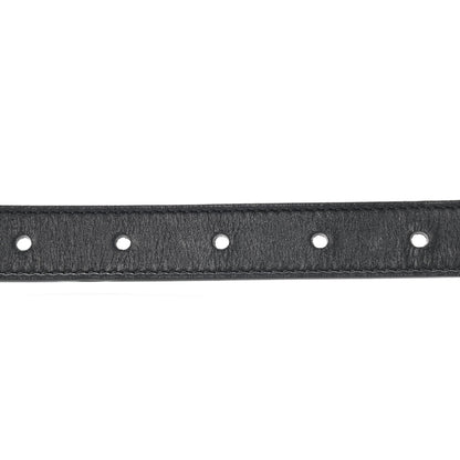 Gucci Calfskin Double G 20mm Belt 80 32 Black 6 of 8
