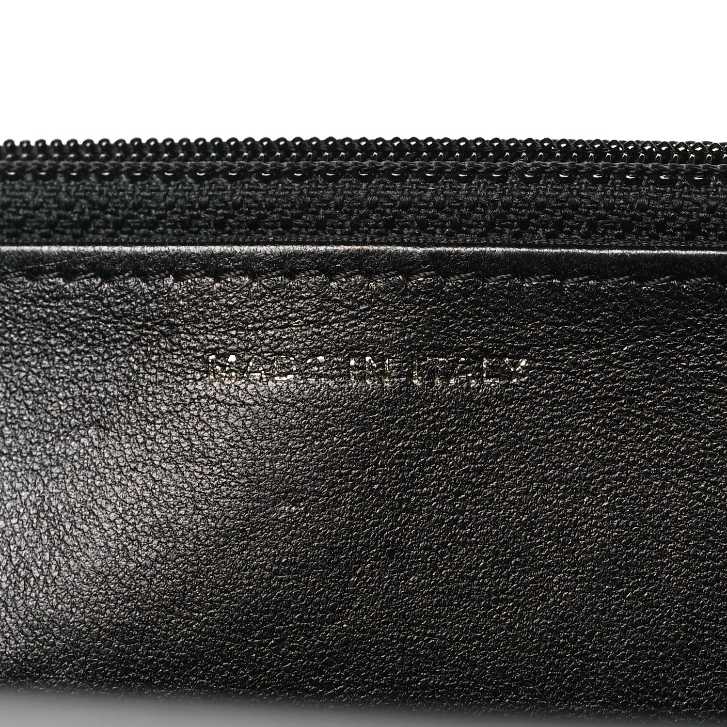Chanel Lambskin Quilted Chain Around Wallet On Chain WOC Black 7 of 11