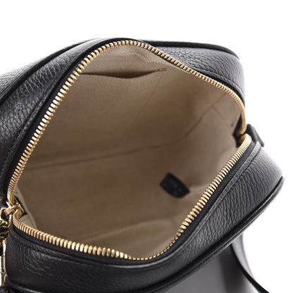 Gucci Pebbled Calfskin Small Soho Disco Bag Black 5 of 12