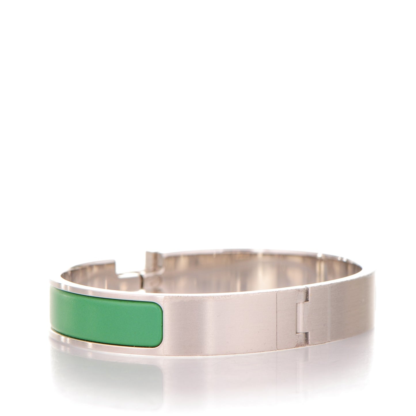 Matte Enamel Narrow Clic Clac HH Bracelet GM Bambou