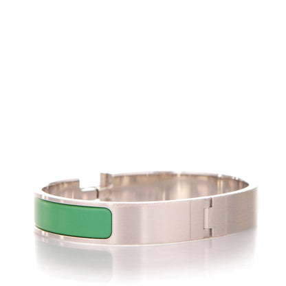 Hermes Matte Enamel Narrow Clic Clac HH Bracelet GM Bambou 3 of 4