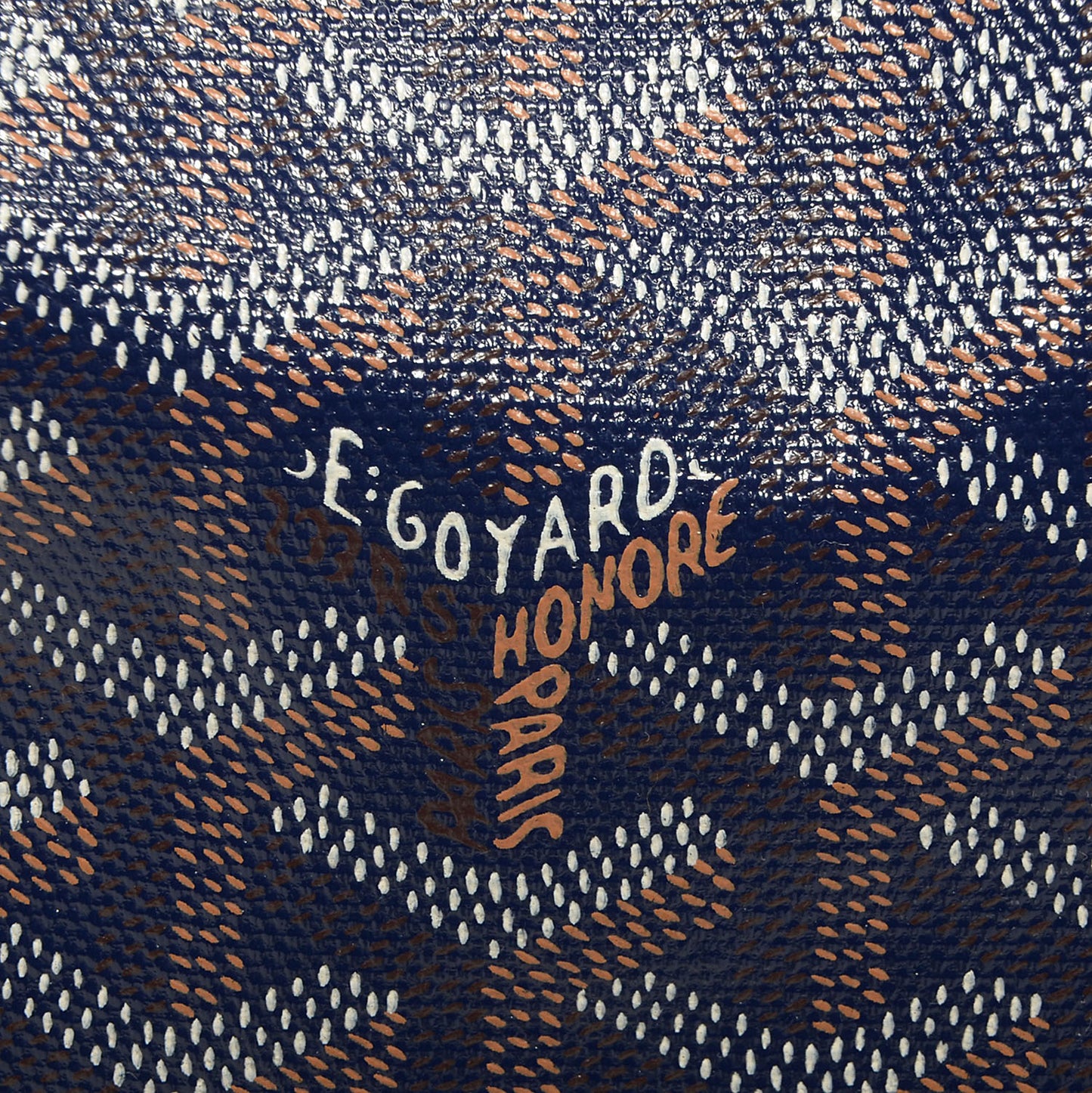 Goyardine Saint Louis GM Navy