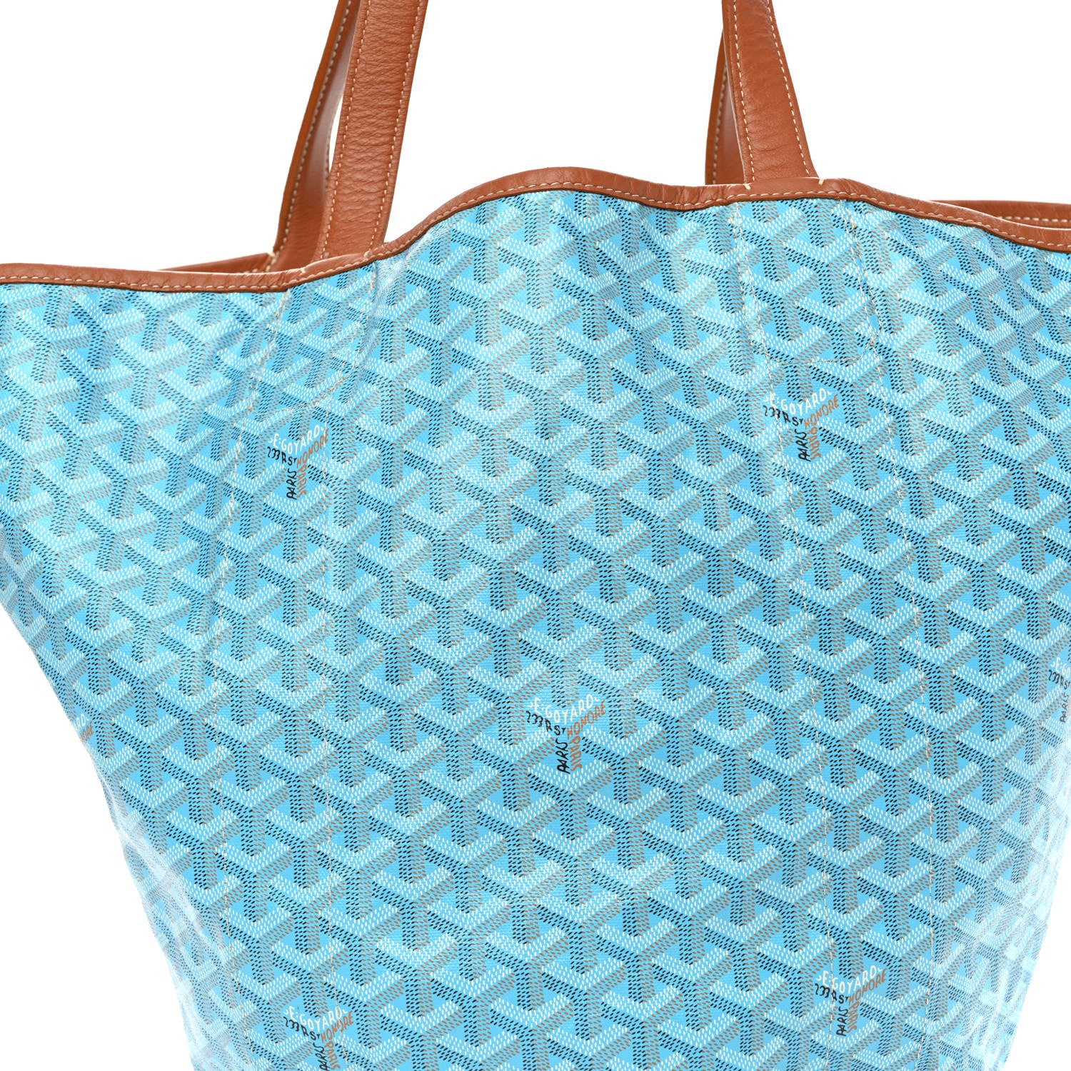 Goyard Goyardine Reversible Belharra Light Blue 10 of 17