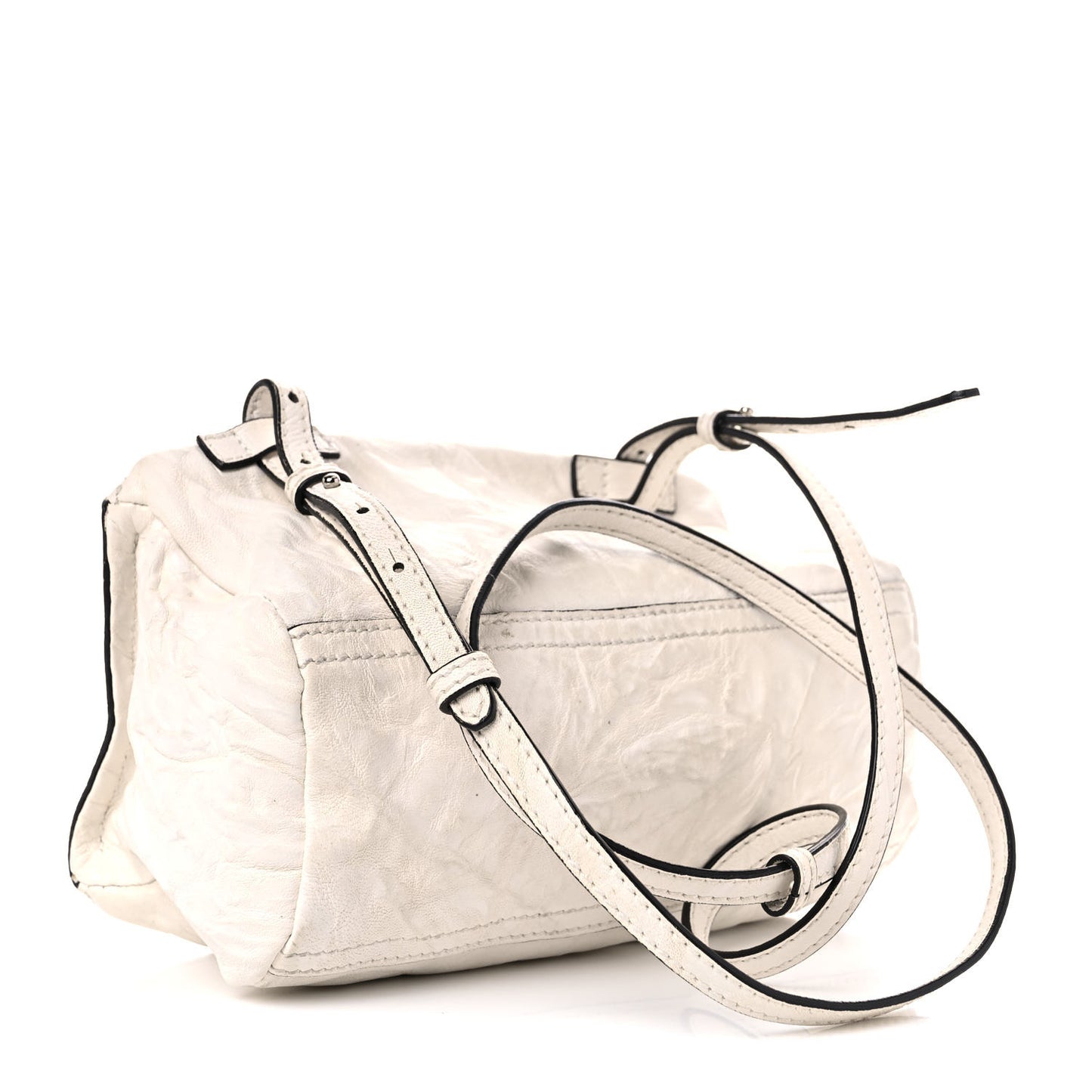 Tumbled Sheepskin Mini Pandora Off White