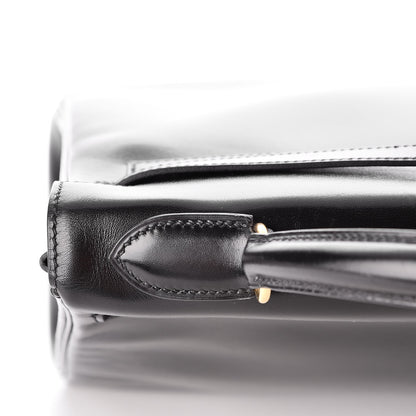 Hermes Box Kelly Retourne 32 Black 34 of 35