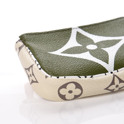 Louis Vuitton Monogram Giant Micro Pochette Accessories Kaki White 7 of 9