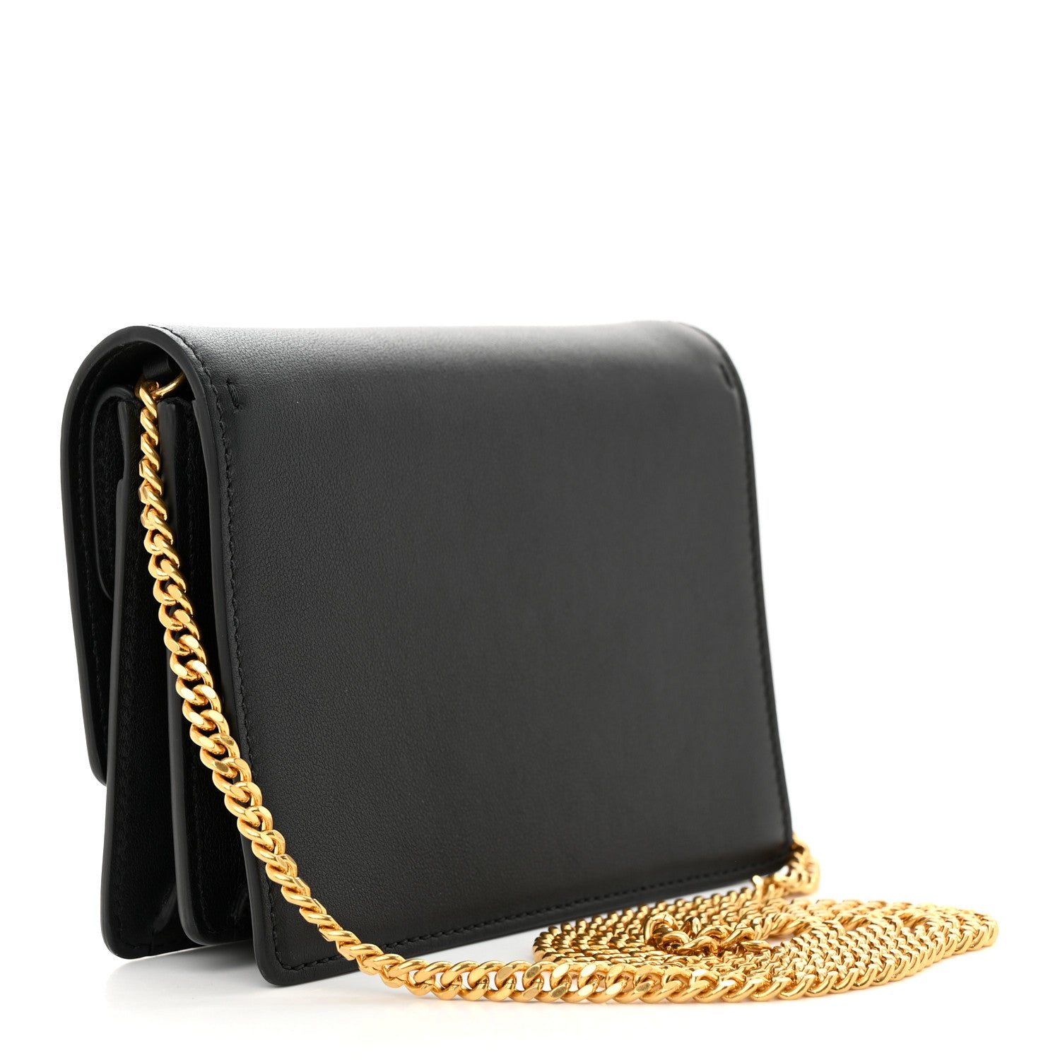 Valentino Garavani Smooth Calfskin Mini VRing Crossbody Bag Black 3 of 12