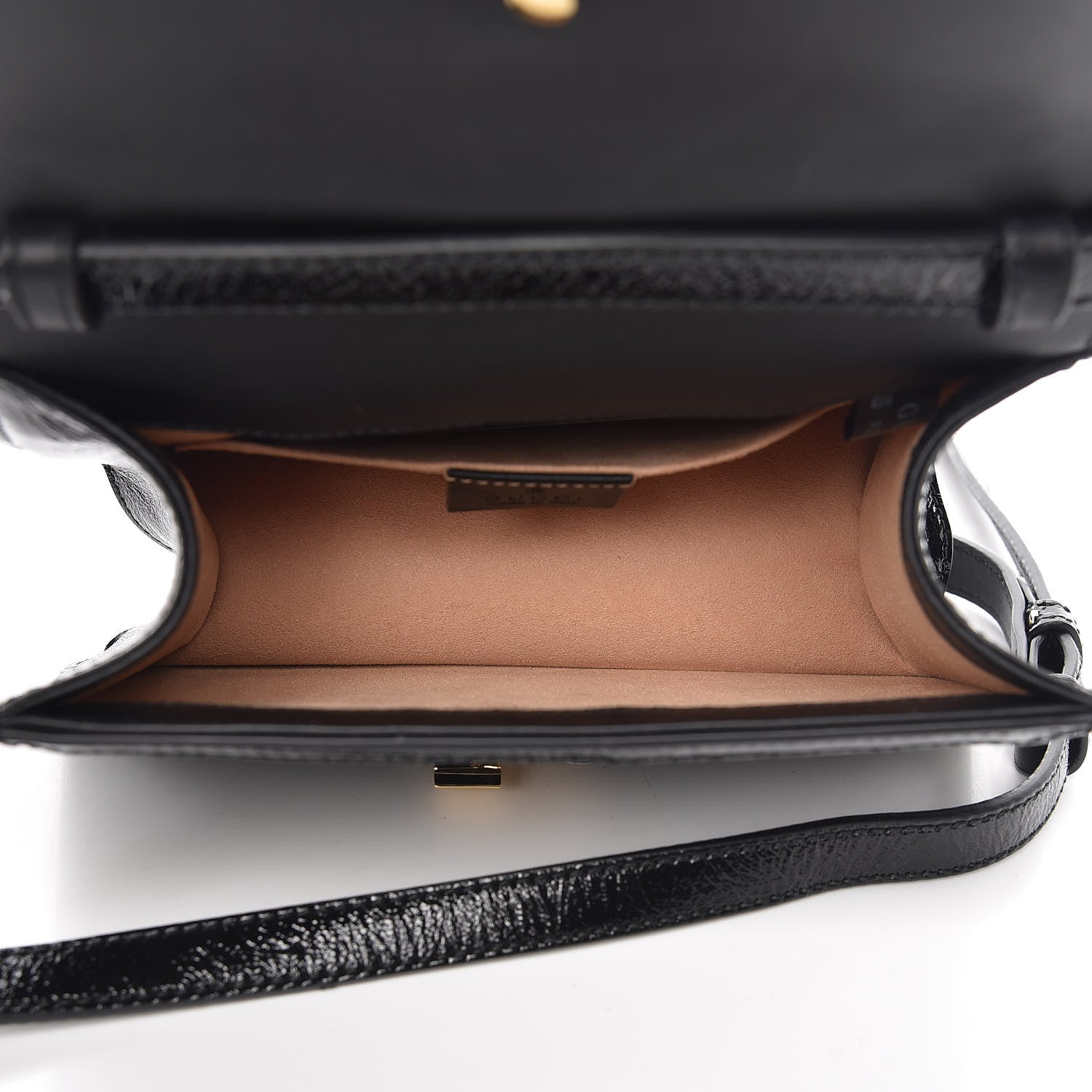 Gucci Velvet GG Monogram Mini Sylvie Top Handle Bag Black 6 of 10