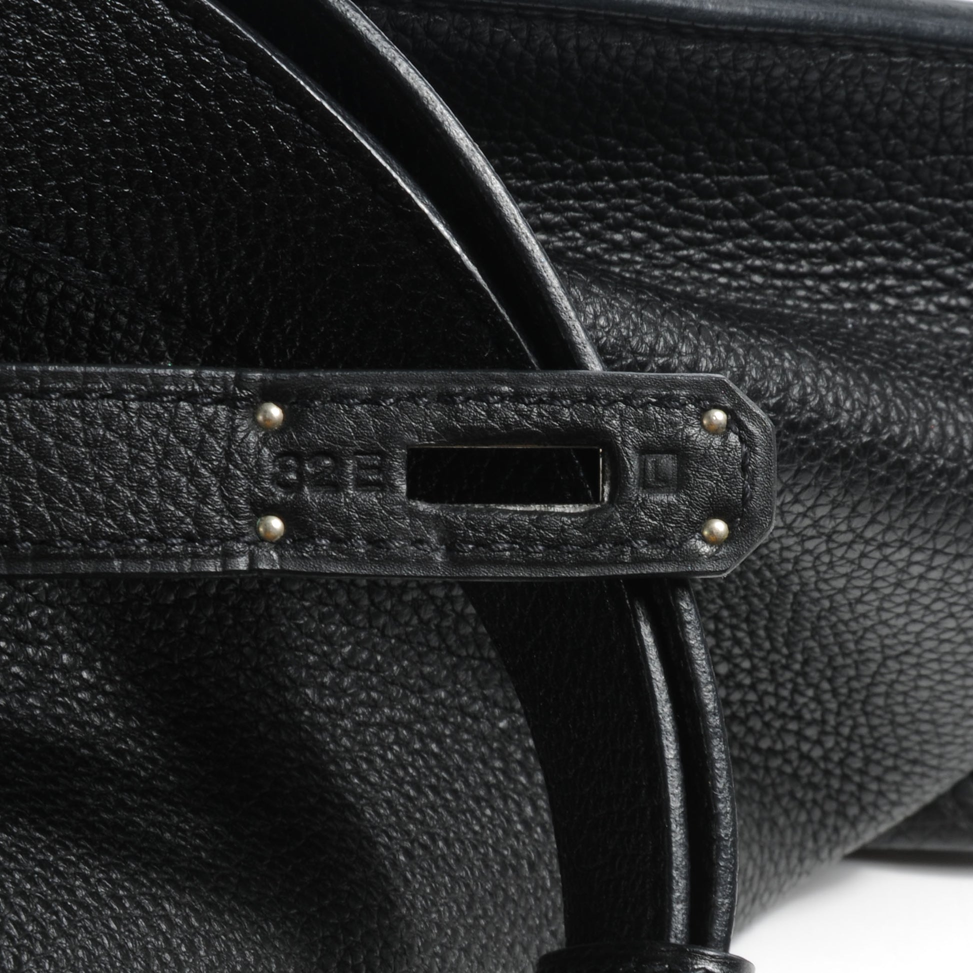 Hermes Taurillon Clemence So Kelly 26 Black 6 of 8