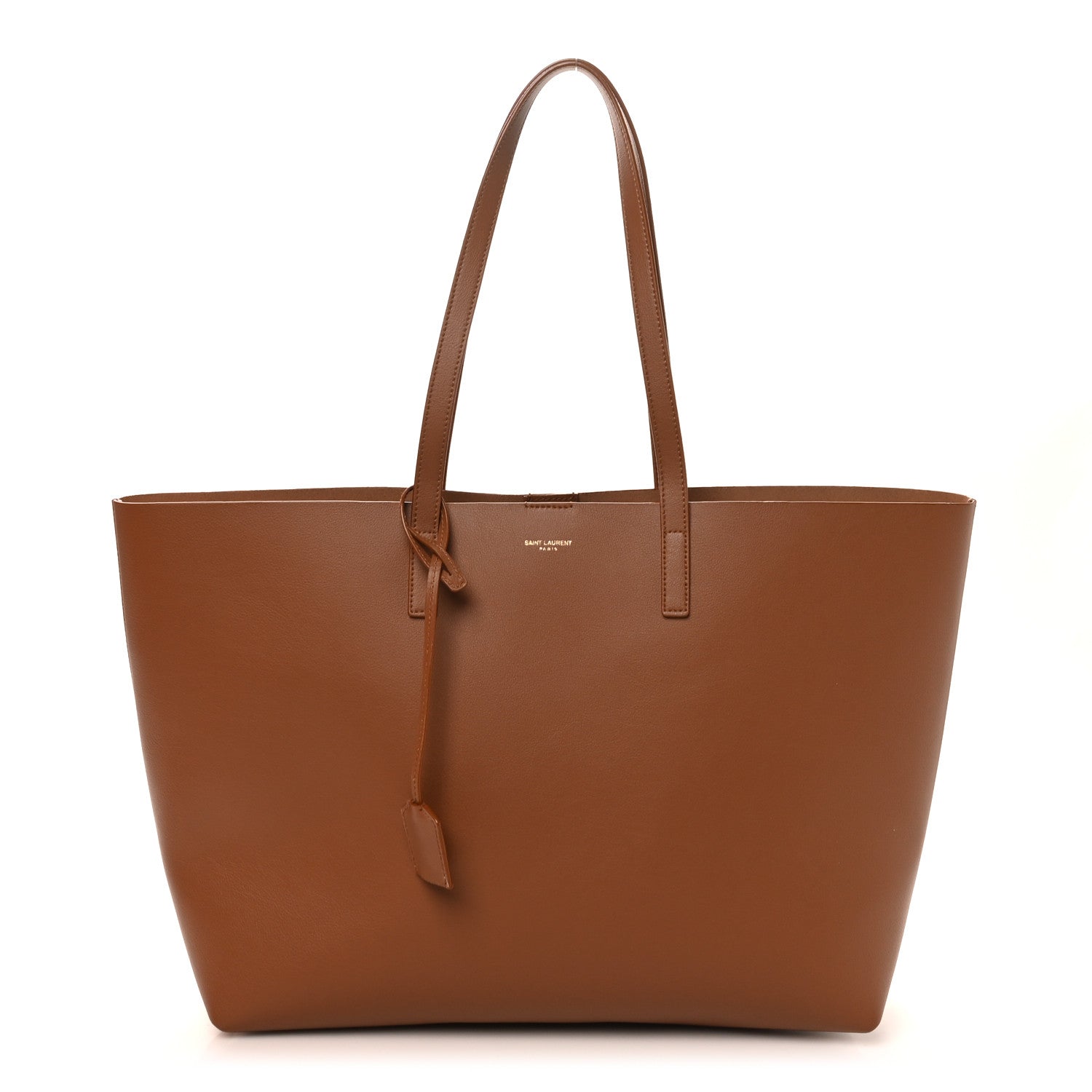 Saint Laurent Calfskin Large Shopping Tote Brick 1 of 11