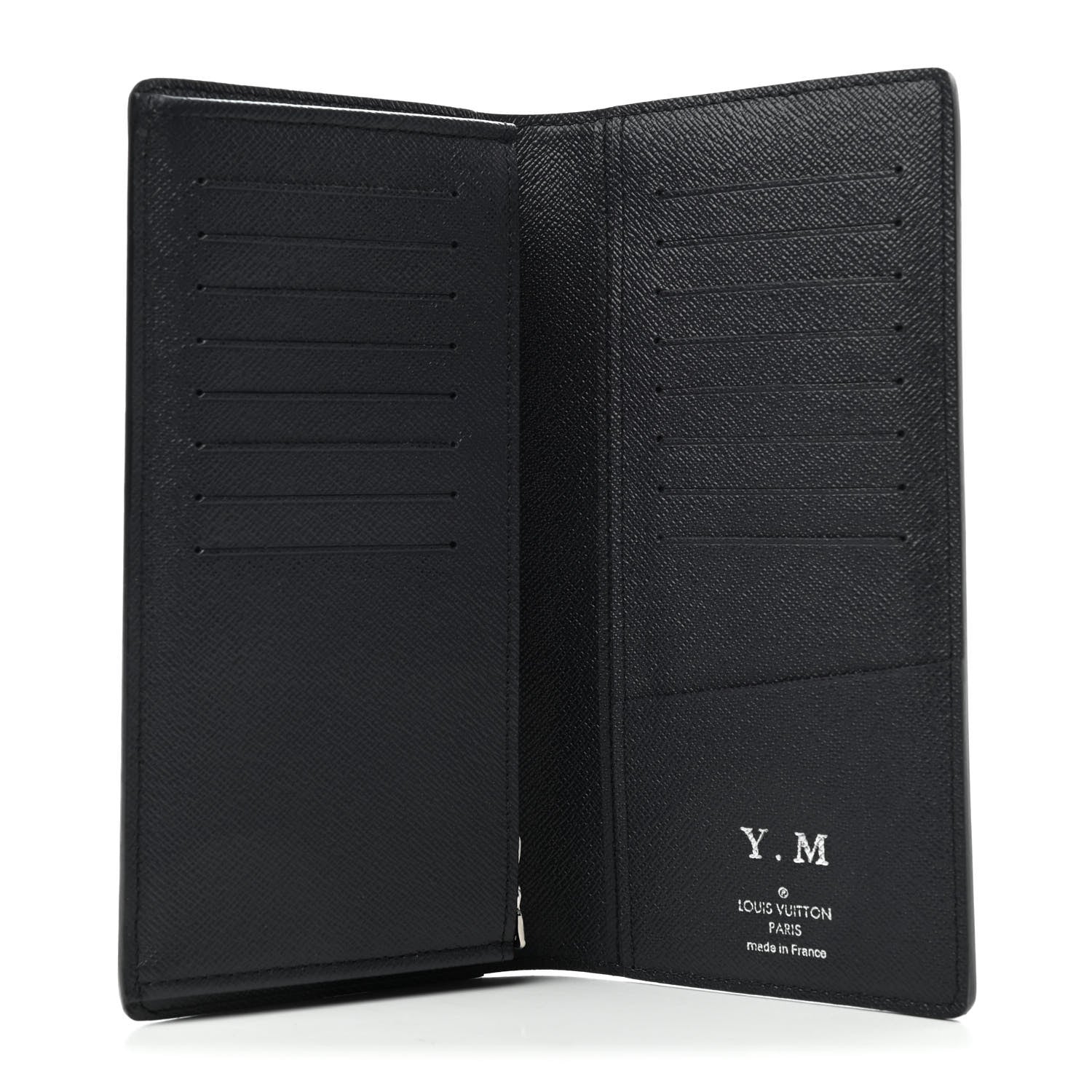 Louis Vuitton Savane Monogram Chapman Giraffe Brazza Wallet Encre 4 of 5